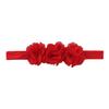 Acessórios de cabelo de princesa coreana com flores, faixa de cabelo de chiffon para crianças, adereços para fotos de bebê, faixa de cabelo de renda, atacado de fábrica