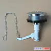 Inodoro antiguo interruptor de descarga de tanque de un solo botón asiento botón de descarga de inodoro control único superior dividido accesorios de descarga de inodoro