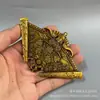 Ventilador Antigo da Cidade de Shanhai em Forma de Oficial Celestial Abençoado, Sem Tabus, Decoração de Casa Atrai-Riqueza, Enfeites de Pendurar para Casa Feng Shui