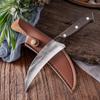 Cuchillo de carnicero para deshuesar forjado cuchillo para cosechar plátanos cuchillo para matar cerdo cuchillo para matar res cuchillo de corte juego de cuchillos de cocina con funda para cuchillo