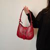 2026 Nova Bolsa de Verão para Ombro com Acabamento de Luxo para Mulheres, Com Tachas, de Nicho, Estilosa, Fashion, Versátil