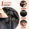 Atacado Transfronteiriço Extensões de Cabelo Clip-In Europeias e Americanas Conjunto de 12 Peças Cabelo Longo Cacheado Onda Grande Fibra Sintética Conjunto de Extensões de Cabelo Femininas