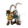 Adornos de Jardín de Patos Manualidades de Resina de Patos Decoraciones de Patio Jardinería Decoración de Jardín Paisajismo