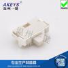 TS-A025 2*4 Botón lateral de placa de fregadero Presione el interruptor táctil pequeño Componentes microelectrónicos blancos con soporte