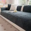 Funda de sofá de felpa con jacquard de mariposas para el hogar, adecuada para todas las estaciones, engrosada, funda de sofá de felpa de una sola pieza