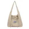 Bolsa Tote de Gran Capacidad para Mujer, Bolso Nuevo Estilo Invierno 2026, Bolso de Hombro Moderno y Versátil, Diseño de Cierre de Cordón, Bolsa para Viajar al Trabajo
