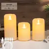 Vela Digital Recarregável por USB Luz de Vela para Casamento Restaurante Concerto Controle Remoto Vela Artificial Balanço Guia de Confissão Luz