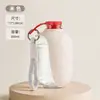 Cuchara de silicona para mascotas para beber, transfronteriza, para gatos y perros, dispensador de agua portátil para exteriores, plegable y fácil de limpiar, suministros para mascotas