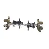 Accesorios para kart de motocicleta de cuatro ruedas hechos a mano, disco de freno de dirección modificado, eje de garra, brida, mangueta de dirección, asiento de cubo de rueda, tres agujeros