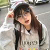 Suéter com Capuz Britânico Novo Solto Feminino Top com Capuz Hoodie Manga Longa Elegante Socialite com Forro de Lã Engrossado Fino Pastoral