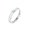 Anillo de Pareja de Amor Gato y Pez de Plata de Ley S925, Anillo de Pareja Luminoso de Nicho Moderno y Versátil para el Día de San Valentín para Tu Novia