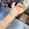 Pulsera de Cristal de Citrino de Alta Calidad con Diseño de Zorro de Nueve Colas para Mujer, Diseño de Nicho para Atraer Riqueza y Transferir el Pulsera de Zorro Fengjiu