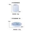 Molde de Silicone DIY Vela Perfumada Castiçal Enfeites Decorativos Joias Caixa de Armazenamento Listrada Molde de Gesso