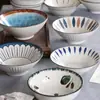 Hogar 2026 Modelo Nuevo Vajilla Cuenco de Cerámica Cuenco de Color Bajo Esmalte Cuenco para Sopa Cuenco Cónico Estilo Japonés Tazón Grande para Sopa Cuenco para Frutas