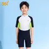 Traje de Banho Infantil 361 Meninos Tamanho Médio e Grande Infanto-Juvenil Peça Única Treinamento Profissional 2025 Novo Equipamento de Natação para Meninos