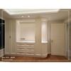 Casa Inteira Madeira Maciça Luxo Leve Personalizado Simples Estilo Europeu Branco Pintura Madeira Maciça Porta de Armário Personalizado Armário Roupeiro Inteiro Armário de Sala de Estar