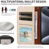 Funda para Teléfono Móvil Motorola Moto G35 5g Funda con Soporte RFID Tapa Flip Funda Protectora Funda para Teléfono Móvil Antideslizante