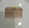 Peine Invertido con Letra H de Moda Coreana para Mujer 2025 Nuevo Estilo Flequillo y Cabello Despeinado en la Parte Posterior de la Cabeza Peine Acabado para el Cabello Tocado