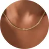 Collar Transfronterizo Europeo y Americano con Temática Oceánica con Corazón de Cobre en Forma de Luna, Estrella de Mar, Moño, Copo de Nieve, Cruz, Colgante de Softbol, Joyería para Mujer
