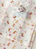 Pantalones cargo de otoño para niñas, dulces y lindos con muñecos de cachorros tridimensionales, pantalones casuales holgados, pantalones largos versátiles para el atuendo de otoño de las niñas