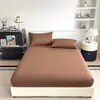 Protector de Colchón Impermeable Transfronterizo Cubierta de Cama a Prueba de Polvo y Manchas Cubierta de Colchón Venta al por Mayor Directa de Fábrica Admite Lotes Mixtos