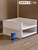 Estante Divisor Plegable para Armario Tipo Cajón para Uso Doméstico, Estante Organizador Plegable para Pantalones y Ropa