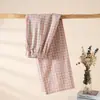 Venta al por mayor Envío directo Primavera Verano Algodón Lino Ropa de casa para mujer Cintura elástica Pierna ancha Pantalones cortos Casual Cómodo Pijama para el hogar