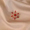 Nuevo Broche de Esmalte Chino Retro Fénix Pipa Abanico Flor Pin Accesorios Hanfu Qipao Broche de Tendencia Nacional
