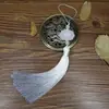 Accesorios de joyería DIY materiales hechos a mano materiales para pasador estilo antiguo flor de loto borla fleco con cuentas colgante paquete de material de borla