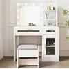 Tocador de Almacenamiento para Exportación de Amazon, Tocador Integrado para Dormitorio, Tocador Sencillo Estilo Panel, Venta al por Mayor Transfronteriza