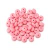 Ábaco Amazon Contas de Silicone Feito à Mão Joias DIY Pulseira de Bebê Colar Acessórios Contas de Ábaco Cor de Silicone