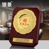 Fabricante en stock Tarjeta de autorización placa de honor Medalla de Oro empresa de producción de placa de aluminio placa de aleación de zinc placa de metal