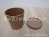 Caneca de sopa de couro de boi Dingzhi barril de papel cor natural de couro de boi barril de papel para pó quente e azedo barril de papel de 26oz barril para mingau