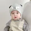 Gorro para Bebé de 6-12 Meses, Estilo Delgado Primavera/Otoño, Gorro de Protección para Fontanela al Aire Libre, Lindo y Súper Adorable para Bebés Pequeños, Niños