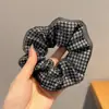 Nuevo pañuelo cuadrado estilo coreano para el pelo, cuerda trenzada para el pelo, diadema atmosférica, banda elástica, scrunchie estilo bosque para niña, accesorio para el pelo