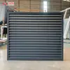 Barandillas de aleación de aluminio con lamas fabricadas en fábrica para patios de villas, protección de la privacidad, casas autoconstruidas, vallas y barandillas de aluminio con lamas artísticas