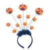 Festa Fantasia de Halloween Adereços de Performance Aro de Cabeça Cabeça de Morcego Aranha Caveira Abóbora Chapéu de Bruxa Aro de Cabelo Fivela de Cabeça