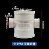 Tubo de Drenagem PVC de Quatro Vias Tridimensional de Quatro Vias Plano Inclinado de Quatro Vias Junta de Diâmetro Variável 50 75 110 160 200