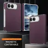 Funda para Teléfono Plegable Duo de Apple Color Sólido Carga Magnética Integrada Resistente a Caídas Funda Protectora iPhoneduo