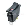 Kcd3 3 Pinos 2 Velocidades Luz Vermelha Olho de Gato 16A250V Luz Led Eletrodoméstico Tipo Barco Interruptor Alavanca