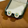 Pendientes Versátiles Vintage con un Toque de Lujo, con Piedra de Ojo de Tigre, Turquesa y Perla, Pendientes de Botón Retro de Plata S925