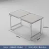 Mesa plegable para puesto de trabajo, mesa plegable para exteriores, mesa portátil para suelo, mesa de trabajo para puesto de mercado nocturno, mesa y silla plegables