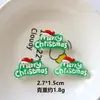 Accesorios de Resina Navideña Translúcidos Árbol de Navidad Papá Noel Adornos Pequeños para DIY Accesorios al por Mayor North-3