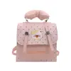 Bolso de mano cuadrado pequeño, moderno y dulce, transfronterizo para mujer, nueva colección otoño 2026, bolso de hombro con retazos de lunares, mochila versátil