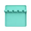 Esterilla de Silicona para Cocina Transfronteriza Estante de Almacenamiento para Utensilios de Cocina de 4 Compartimentos Resistente a Altas Temperaturas Estante para Vajilla Esterilla Anti-Goteo para Utensilios de Cocina en Stock