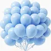 Conjunto de Decoração de Aniversário Colorido Retro 10 polegadas 12 polegadas com 30 Correntes de Balões de Aniversário para Eventos de Festa e Decorações de Casamento