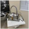 Bolsas Femininas Novas 2025 Transfronteiriças Bolsa Feminina de Gelatina Bolsa Dumpling Moda Bolsa de Mão Casual Bolsa de Ombro Transversal