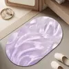 Alfombra de Baño Color Aurora Moderna, Absorbente de Agua, Secado Rápido, Antideslizante, a Prueba de Polvo, Resistente al Desgaste, para Entrada de Baño