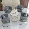 Cadeira de sofá individual moderna celebridade da internet ins salão de unhas loja de roupas recepção de lobby de hotel sofá de tecido nórdico simples