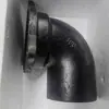 Acessórios e Conexões, Tubos Flexíveis de Drenagem, Tubos Completos de Ferro Fundido Norma Nacional, Tipo 45A, Tipo B, Tipo Cotovelo 90